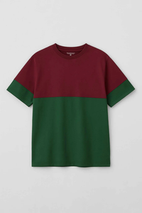 Camiseta '' SOSH 4 '' para Hombre, Camiseta Oversize con Contraste - Product Image 3