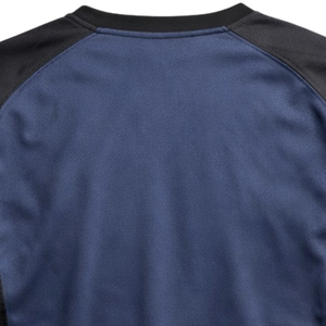 Camiseta de Paintball Azul Marino con Contraste Negro, Sublimación, Manga Larga, Malla Transpirable, Ropa de Equipo con Puños Acanalados Profesionales - Product Image 6