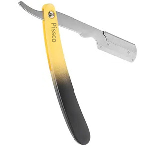 Navaja de Afeitar Plegable de Acero Inoxidable para Hombre, Herramienta de Barbería, Rasuradora de Pelo, Cejas y Barba - Product Image 3