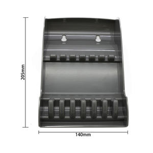 IKZARSA Organizador Profesional de Herramientas para Barbería, Soporte para Tijeras, Caja de Almacenamiento de Plástico ABS de Alta Calidad y Duradero para Peines de Escritorio - Product Image 1