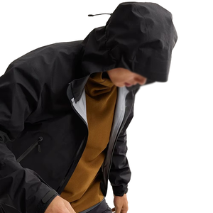 OEM Custom Logo Plus Size Long Zipper Breathable PolyesterNylon Turtleneck Wool Liner All Men's Outdoor Sports Bomber <b>Jacket</b> - Product Image 3