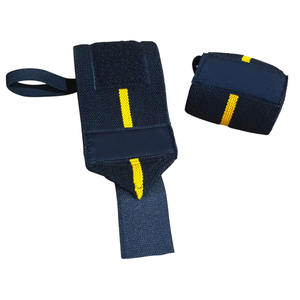 Correa de Soporte para Muñeca con Cierre Magnético de Poliéster y Algodón Premium para Levantamiento de Pesas y Ejercicio en el Gimnasio - BRESCIA SPORTS - Product Image 1