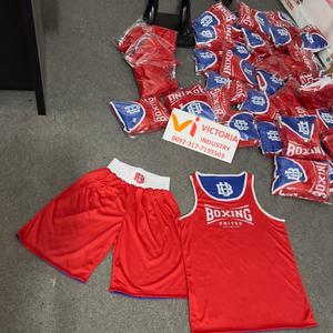 Conjunto de Camiseta y Pantalones Cortos de Boxeo Dragon para Hombres, Mujeres y Niños, Pantalones Cortos de Muay Thai, Chaleco, Sanda, Wushu, MMA, Uniforme de Artes Marciales, Pantalones Cortos de Kickboxing - Product Image 4