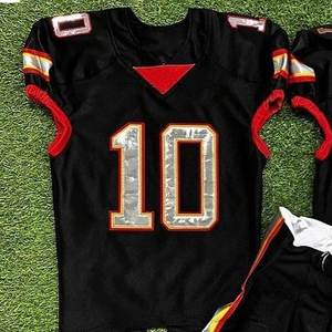 Tenues d'entraînement de football américain respirantes, durables, en gros, shorts et maillots de football américain pour les équipes - Product Image 2