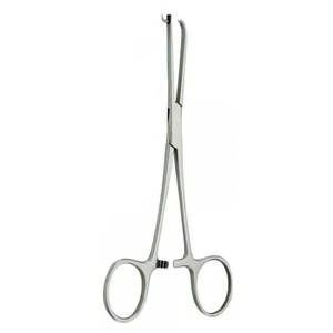 Pince à pansements manuelle Cardinale en acier inoxydable durable, outil chirurgical de haute qualité pour hémostase en gynécologie, certifiée CE - Product Image 2