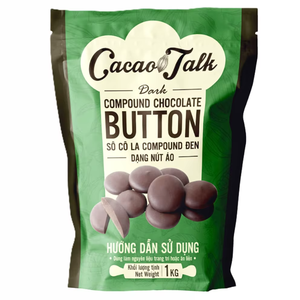 Galletas de Chocolate Compuesto Personalizadas al por Mayor, Galletas de Panadería HALAL, Botones de Chocolate Negro, Cacao Sólido, Buen Precio, Proveedor de Exportación - Product Image 1