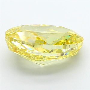 Exquisita piedra preciosa suelta certificada, brillo radiante de lujo para diseño de joyería fina, corte ovalado, diamante amarillo intenso de fantasía cultivado en laboratorio. - Product Image 6