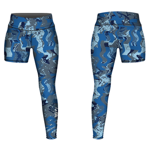 Pantalones de compresión deportivos de una pierna para baloncesto, capa base atlética, ropa interior, leggings deportivos ajustados de una sola pierna para hombre - Product Image 3