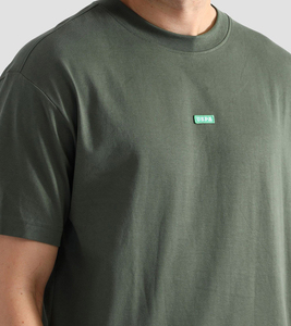 T-shirt pour homme en coton imprimé uni, coupe classique, doux, léger, décontracté, basique, pour le bureau, la salle de sport et les voyages, OEM ODM - Product Image 5