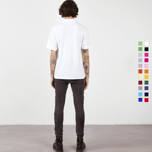 Malla de Algodón Perla de 220G de Gran Venta para Camisetas Polo para Hombre y Mujer, con Logotipo Personalizado, Patrón Sólido, Tejido de Punto, Diseño Estampado y Bordado - Product Image 2