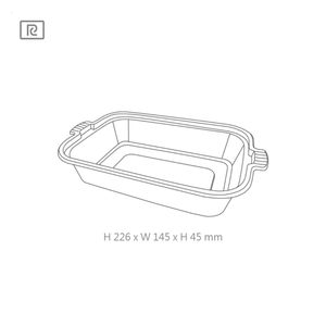 Boîte de repas en plastique PP pour pique-nique et repas à emporter pour le déjeuner en déplacement - Product Image 3