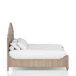 Letto con pannello in legno finitura Queen Sand dal design casual e transizionale - Product Image 3