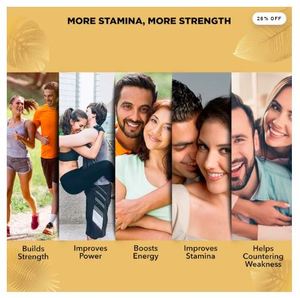 Capsules Dabur Shilajit Double Gold, 10 unités, complément ayurvédique pour l'énergie et la vitalité - Product Image 3