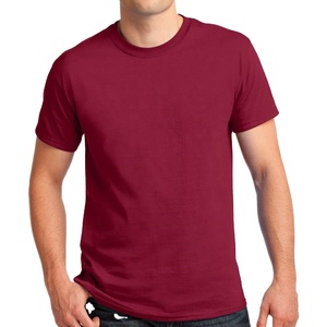 OEM เสื้อยืดธรรมดาและโอเวอร์ไซส์สำหรับผู้ชายเสื้อยืดผ้าฝ้าย100% ระบายอากาศได้เสื้อยืดธรรมดาขนาดพิเศษออกแบบได้ตามที่ต้องการ - Product Image 1