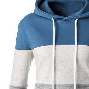 เสื้อฮู้ดดี้โอเวอร์ไซส์ผู้หญิง ดีไซน์ใหม่ ผ้าฝ้าย 100% พิมพ์ลายสีพื้น สไตล์ลำลอง สตรีทแวร์ เสื้อกันหนาว - Product Image 2