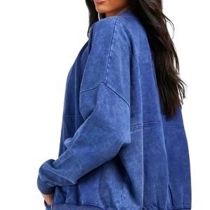 Women Acid Wash Tracksuit <b>Set</b> 2 Piece Casual <b>Lounge</b> Wear Outfit Vintage Acid Wash Women Tracksuit 2026 - Product Image 5