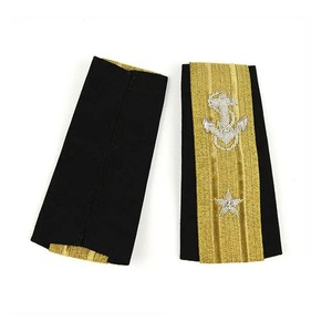 Épaulettes brodées découpées au laser de haute qualité, écologiques, accessoires d'uniforme – Couleurs et tissus personnalisables - Product Image 6