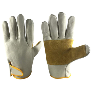 Guantes de Soldadura de Cuero, Guantes de Soldadura TIG de Piel de Vacuno y Ante, Resistentes al Calor, Anticorte, Antideslizantes y Gruesos - Product Image 5