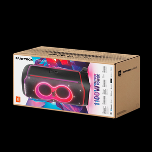 Portable Bluetooth Party Speaker <b>Wireless</b> Outdoor Audio System With RGB Lighting Built In <b>Mic</b> on Wheels - Product Image 4