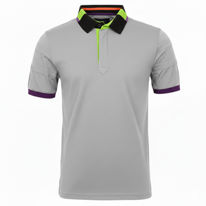 Polo homme personnalisé avec logo, coton mélangé respirant de haute qualité, manches courtes, polos de golf vierges en gros - Product Image 2