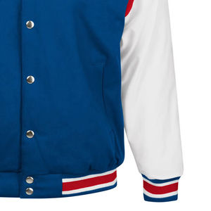 Veste de baseball vintage à col côtelé, broderie personnalisée, toile écologique respirante, veste d'hiver - Product Image 5