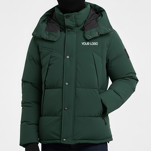 Mens Lightweight <b>Thermal</b> Puffer Jacket 100 Percent Nylon Ripstop USA Europe Mens Insulated Puffer Jacket 300T Polyester - Product Image 4
