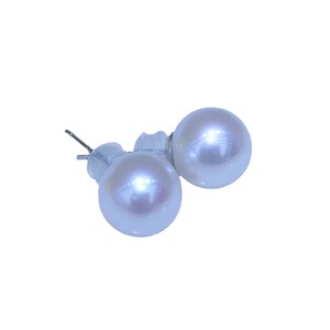 Pendientes de Perlas Blancas Grandes Edison de Agua Dulce para Mujer, Plata S925 con Luz Intensa, Ganchos para Orejas con Diseño de Tacones Altos, Elegantes y con Estilo - Product Image 5