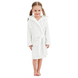 Albornoz Infantil Personalizado con Capucha, Suave y Esponjoso, de Felpa Coral, Ropa de Dormir Cálida para Invierno, para Niños y Niñas Pequeños - Product Image 2