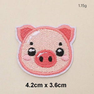 Wholesale Custom Varsity Lady Embroidery Patch Personalized Woven <b>Badge</b> for Garments Bags and Fashion Wear - Product Image 4