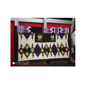 Tapis de selle western confortable en polycoton de haute qualité avec rembourrage fin en coton, matériau scintillant Uttar Pradesh pour l'équitation - Product Image 3