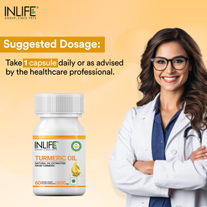 Huile de curcuma 500 mg en capsules, 60 capsules végétariennes, complément alimentaire à base de plantes, capsules à base de plantes pour usage quotidien - Product Image 2