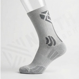 Basketball Compression <b>Socks</b> Thickened Non-Slip Bamboo Breathable Performance Durable <b>Soft</b> Gym Customized Color Fit Pairs Wear - Product Image 3