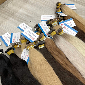 [Genius Weft] Ombre 613 Rubio Marrón - Cabello Humano Vietnamita Virgen - Doble Trama con Puntas Completas 100g/Paquete Paquetes de Cabello Virgen - Product Image 1
