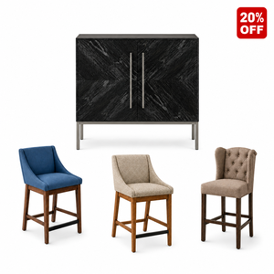 Armoire de rangement moderne en bois noir pour salon avec motif chevron, portes doubles, poignées et pieds en métal, écologique et durable - Product Image 6