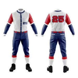 Camiseta de Béisbol Personalizada con Bordado de Logotipo de tu Equipo, Uniforme de Béisbol y Sóftbol para Hombres, Mujeres y Jóvenes, Camisetas Hip Hop - Product Image 4