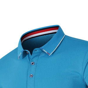 Polo de golf léger, anti-humidité, tissu extensible doux, production en gros, exportation d'usine - Product Image 5