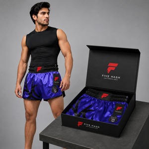 Shorts de Muay Thai haut de gamme avec design flexible, tissu respirant et excellente durabilité pour l'entraînement quotidien - Product Image 6