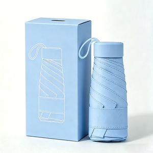 Customised Pocket Portable <b>Rainbow</b> Outdoor Umbrella for the Rain - Product Image 1