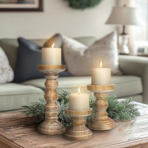 Vente en gros <span class=keywords><strong>de</strong></span> porte-bougie en <span class=keywords><strong>bois</strong></span> <span class=keywords><strong>de</strong></span> haute qualité, candélabre en <span class=keywords><strong>bois</strong></span>, support <span class=keywords><strong>de</strong></span> bougie décoratif fait à la main <span class=keywords><strong>pour</strong></span> mariage, Noël, décoration <span class=keywords><strong>de</strong></span> la maison - Product Image 3
