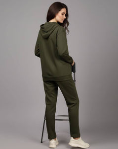 Conjunto Deportivo para Mujer, Chaqueta Ligera con Cierre y Pantalones Deportivos Elásticos, Ropa Deportiva de Alto Rendimiento, Diseño Personalizado OEM Base - Product Image 4
