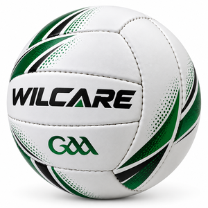 Balón de Fútbol GAA Wilcare Blanco, Naranja y Negro Cosido, Equipo de Entrenamiento Deportivo - Product Image 4
