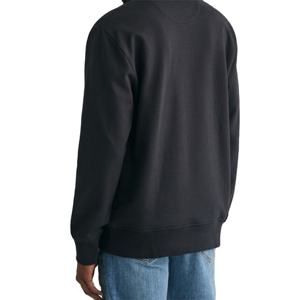 Sudadera Unisex Casual de Manga Larga, 100% Algodón, con Estampado Serigrafiado Personalizable, de Color Sólido, con Media Cremallera, para Invierno - Product Image 4