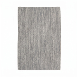 Tapis en laine à motifs géométriques orange rouille et moutarde, style folk moderne, avec franges, écologique, antidérapant, tufté à la main, épais - Product Image 1