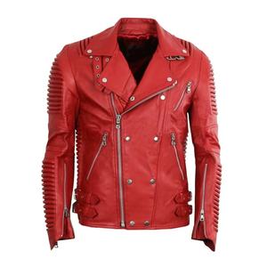 Chaqueta de moda de cuero de vaca de tacto suave de calidad fina para hombres Los mejores fabricantes OEM Chaqueta de cuero de moda de nuevo estilo - Product Image 1