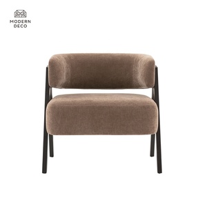 Chaise <span class=keywords><strong>de</strong></span> canapé moderne monoplace Mobilier <span class=keywords><strong>de</strong></span> salon Dossier incurvé Chaise <span class=keywords><strong>de</strong></span> loisirs <span class=keywords><strong>Fauteuil</strong></span> en tissu rembourré Canapé 1P - Product Image 5