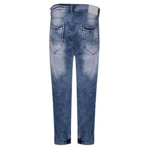 Pantalon en jean droit pour homme, style urbain, uni, délavé, respirant, décontracté, pour l'hiver - Product Image 5