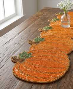 Colorful Knitted Polyester/Cotton Solid <b>Table</b> <b>Runner</b> Handmade Luxury <b>Dining</b> <b>Table</b> Decor - Product Image 3