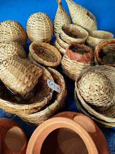 Nido de Bambú para Pájaros MTI BBN-002, Estilo Redondo/Semicircular, Colgante, 100% Hecho a Mano, Ecológico y Sostenible, de Bangladesh - Product Image 6