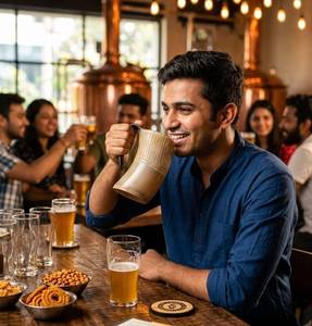 Handcrafted 4inches Viking Drinking Horn Mug | Genuine Natural Ox Buffalo Horn Eco-Friendly Beer Glass | Premium Christmas Ale - Product Image 4