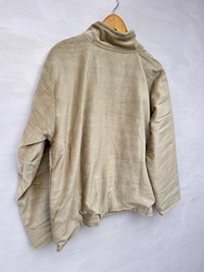 Gray Cotton Open Front Quilted Jacket-Boho Blazer Unisex Free Size Breathable Eco-Friendly - Product Image 5